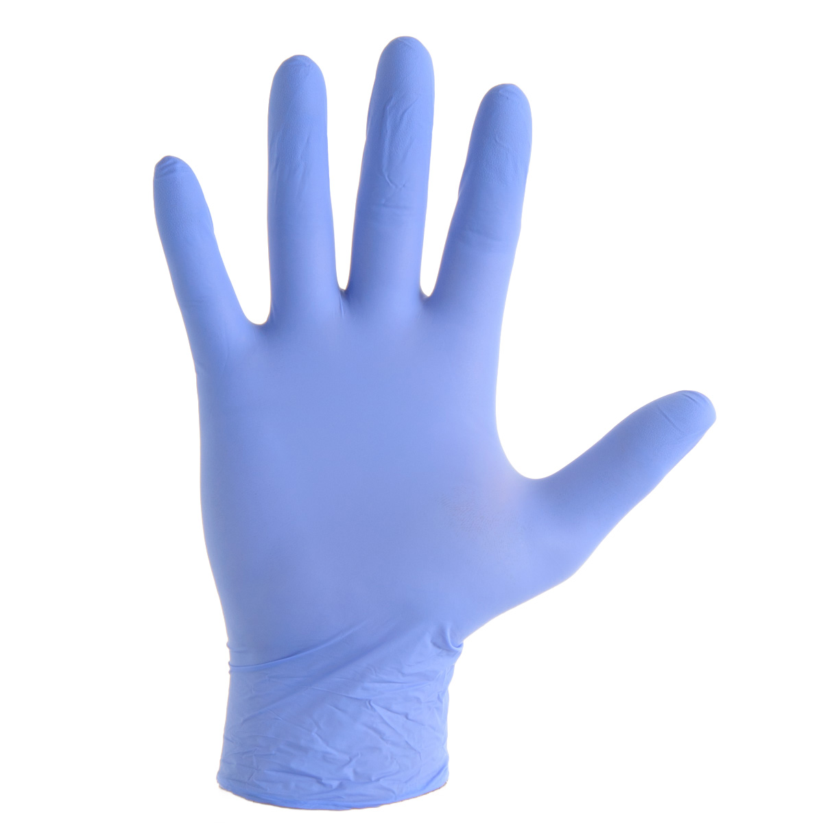 Luva de Segurança Nitrílica Descartável CX100UN Azul Sensivolk G Volk