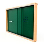 Quadro Vitrine com Feltro com Vidro 90 cm x 60 cm | Stalo