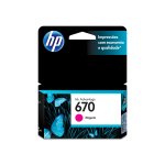 Cartucho de tinta HP 670 CZ115AB Magenta Original