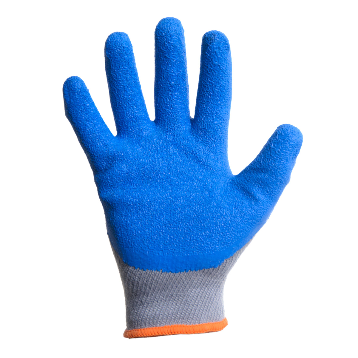 Luva de Segurança Têxtil Grip Banho Látex Corrugado P Volk