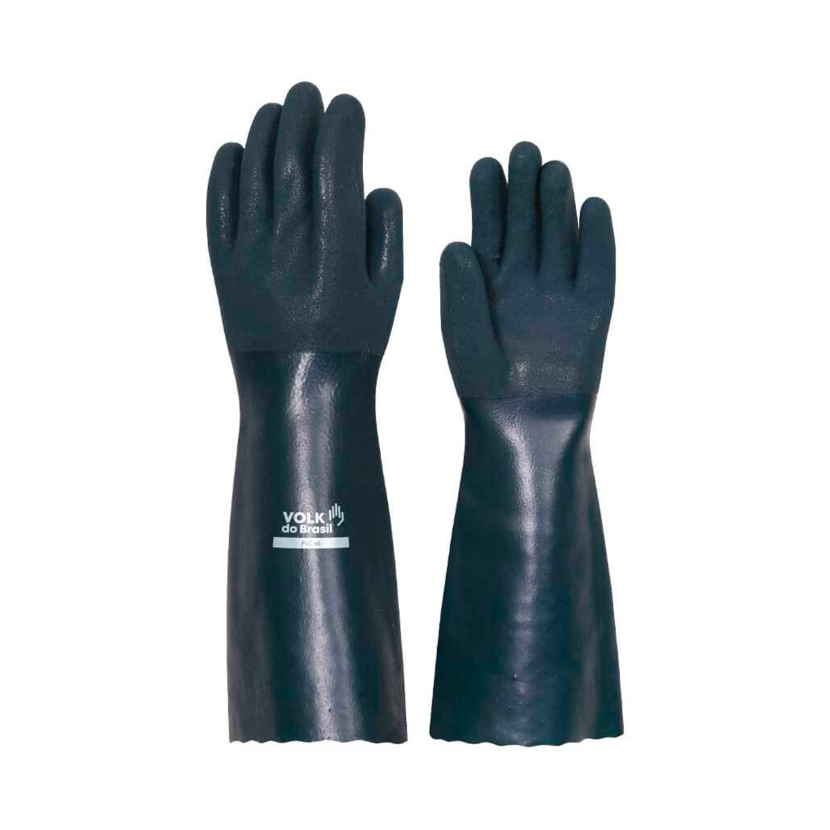 Luva de Segurança PVC Punho de 46cm PVC46 G Volk