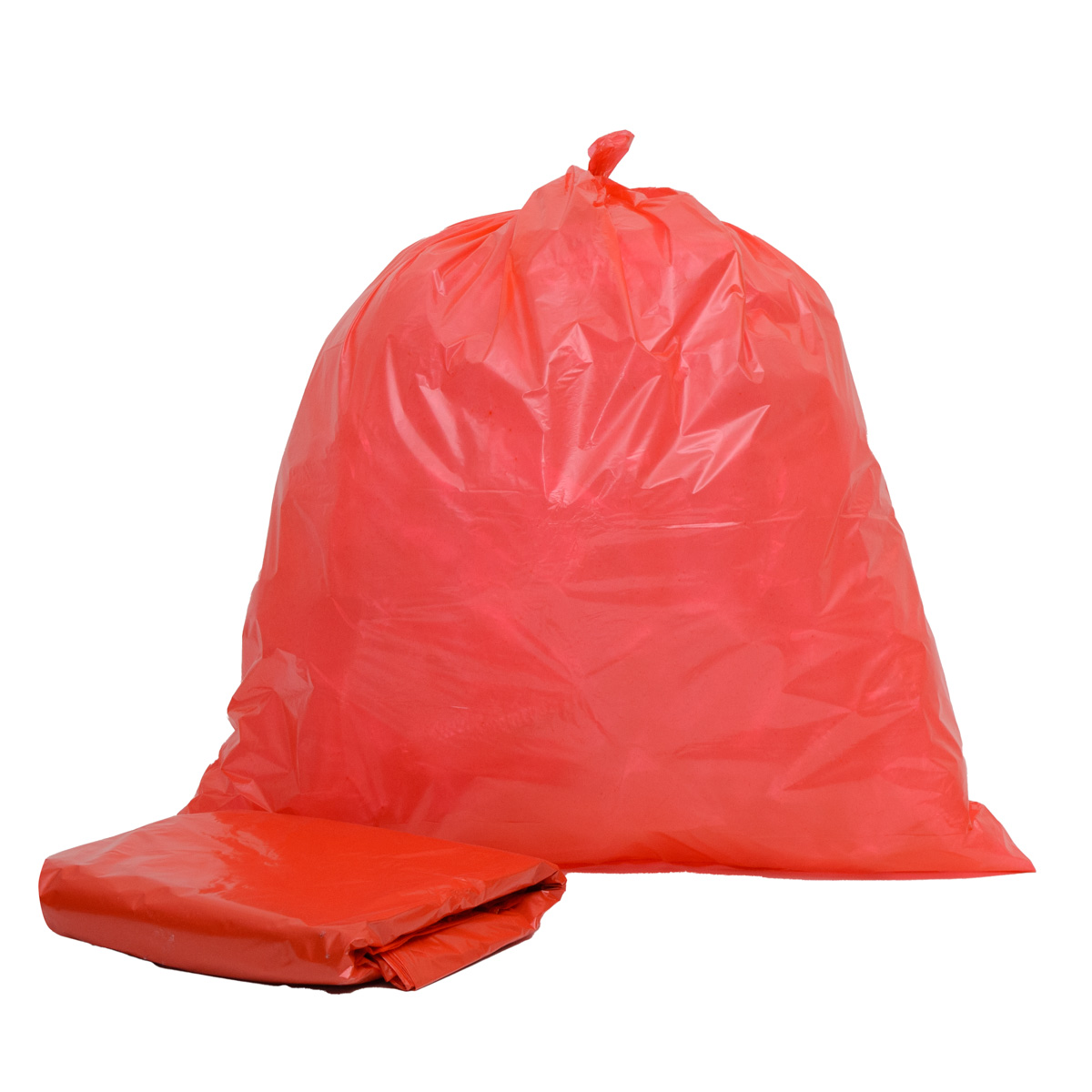 Saco de Lixo 110 L Vermelho Super Reforçado 50 unidades | UpBag