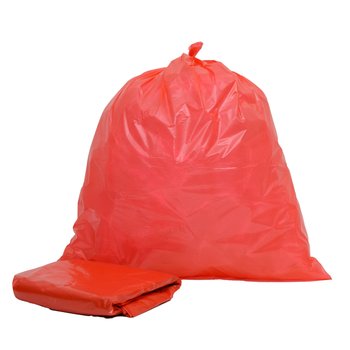 Saco de Lixo 110 L Vermelho Super Reforçado 50 unidades | UpBag