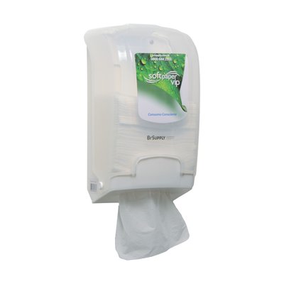 Dispenser Para Papel Higiênico Interfolhado Transparente Softpaper