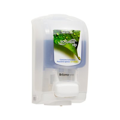 Dispenser Para Sabonete Espuma Com Reservatório Transparente Softpaper