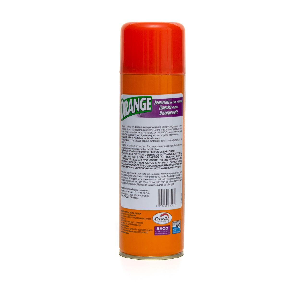 Limpador Multiuso Orange Citrus Aerossol 320ml