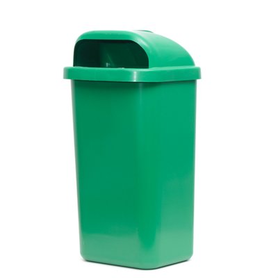 Lixeira Plástica para Suporte 50 Litros Verde