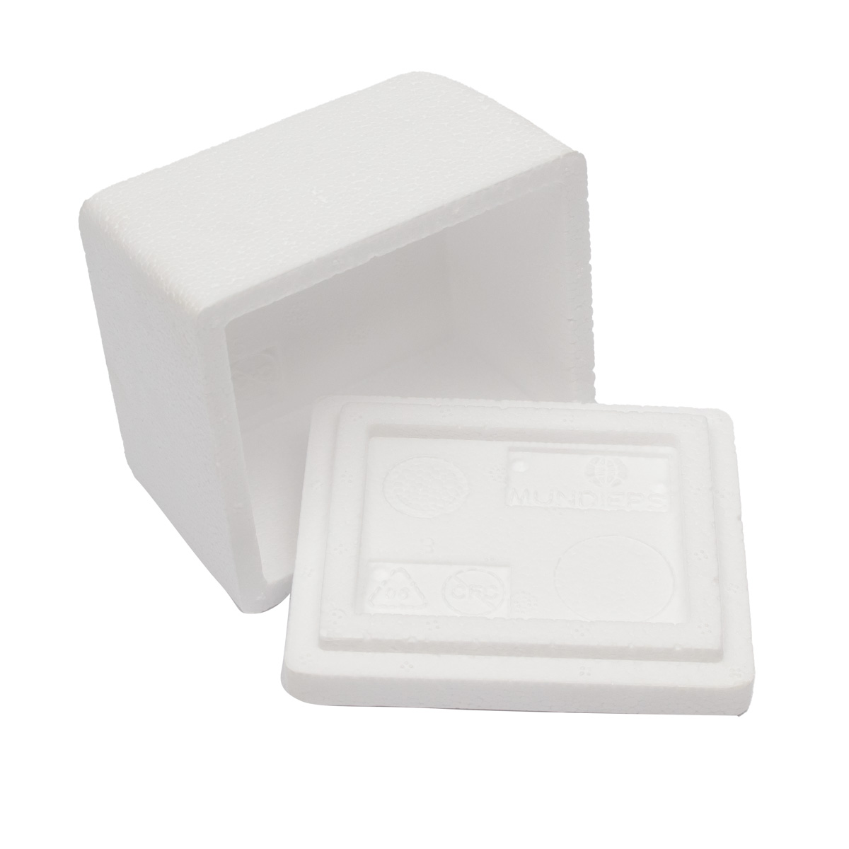 Caixa Térmica de Isopor 400 ml 100 unidades | Mundi