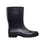 Bota de PVC Cano Médio 33/34 Preta StivalettoMax Italbotas 