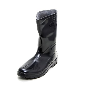 Bota de PVC Cano Médio 44/45 Preta StivalettoMax Italbotas 