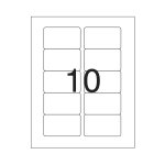 Etiquetas Adesivas 8099F 46,56x77,79mm Pimaco