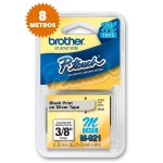 Fita Rotuladora Brother M921 9mm x 8m