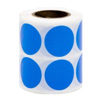 Etiqueta Bola 25 mm Azul com 630 unidades