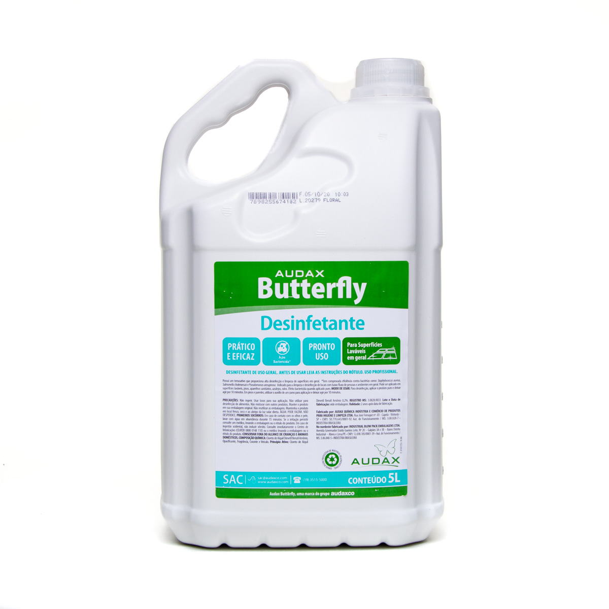 Desinfetante Floral Butterfly 5L | Audax