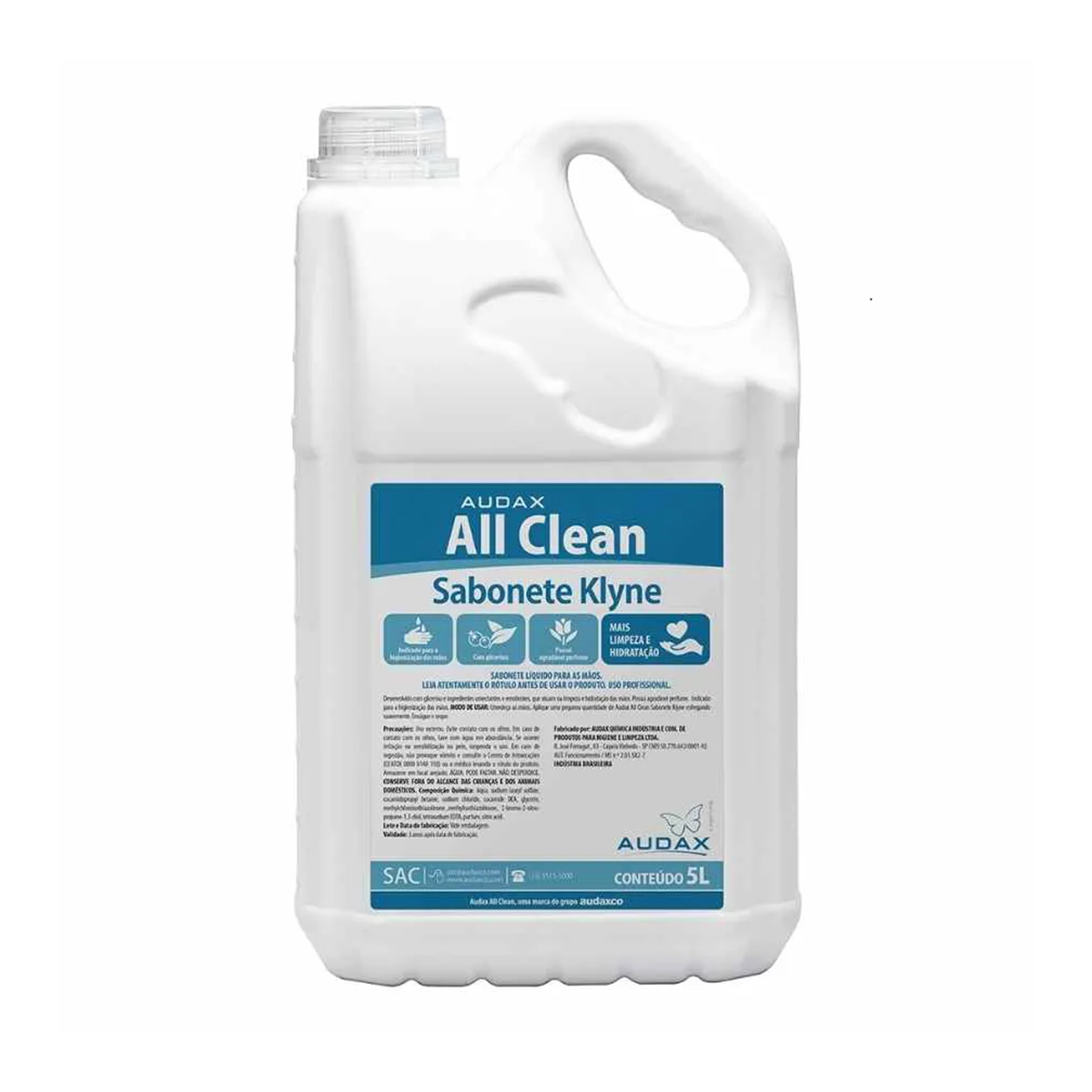 Sabonete Liquido Klyne Floral Azul 5L | Audax