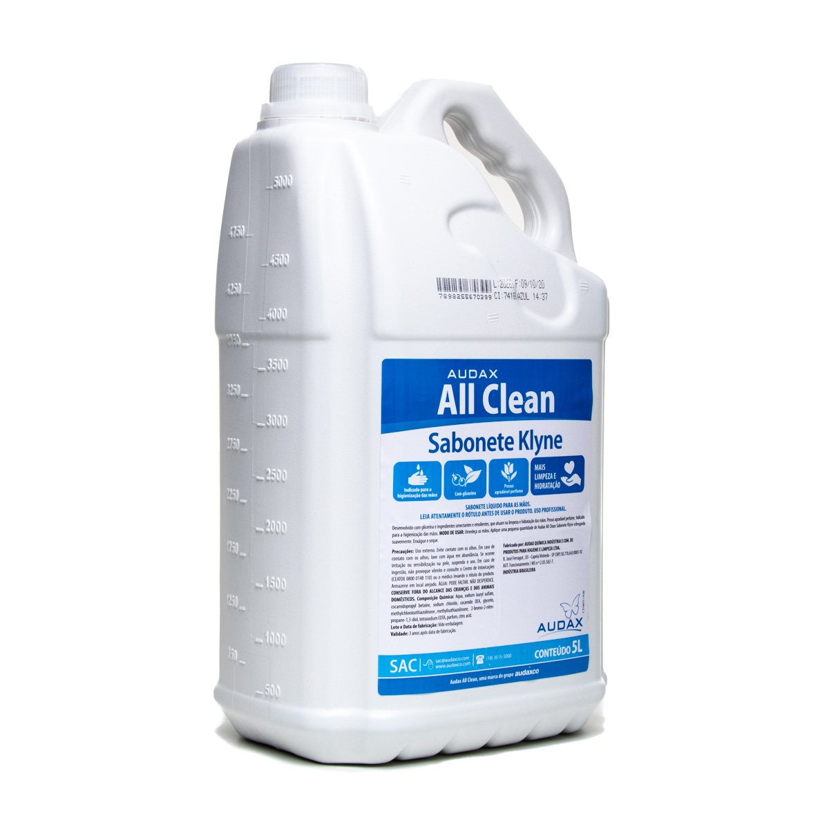 Sabonete Liquido Klyne Floral Azul 5L | Audax