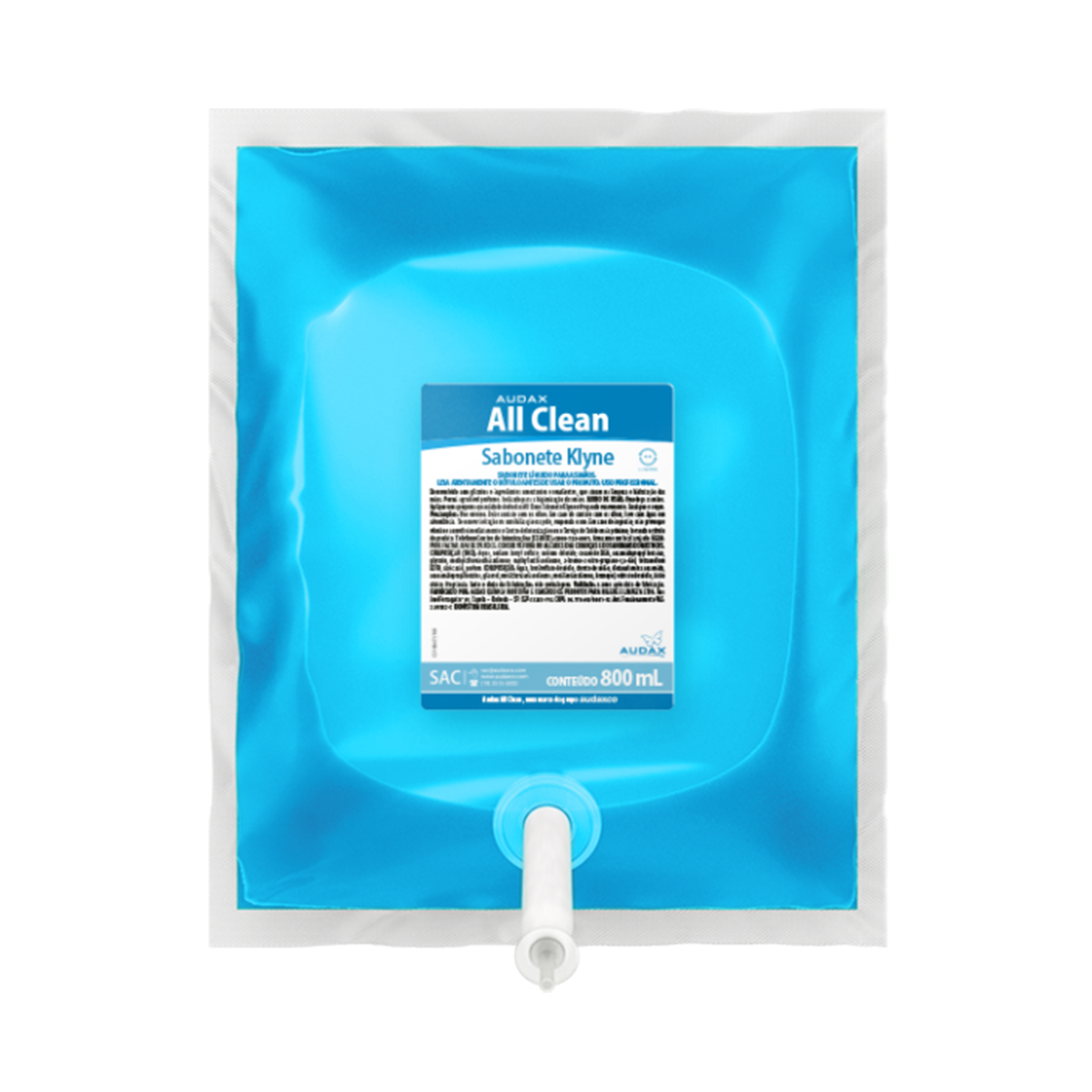 Sabonete Liquido Klyne Floral Azul 800ml | Audax