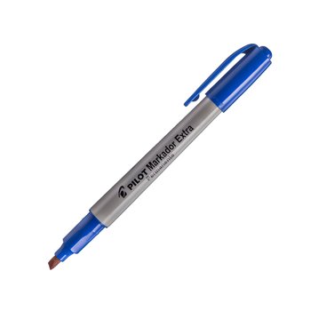 Marcador Permanente Extra 4.0 Chanfrada Azul Pilot