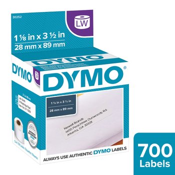Etiqueta impressora Dymo 28 x 89 mm 30252 Rolo 350 com etiquetas