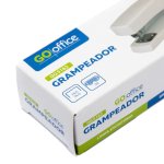 Grampeador 20 Folhas Branco Economic | Go Office GO5163