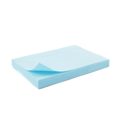 Bloco Adesivo Azul Pastel 75 mm x 100 mm | Go Office