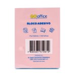 Bloco Adesivo Azul Pastel 75 mm x 100 mm | Go Office