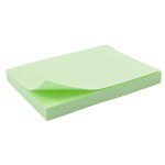 Bloco Adesivo Verde Pastel 75 mm x 100 mm | Go Office