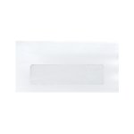 Envelope Branco 114x229mm 75g 1000 unidades | Scrity