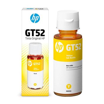 Garrafa de tinta HP GT52 M0H56AL Amarelo 70ml Original