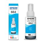 Garrafa de Tinta Original Epson T664220 Ciano 70ml