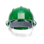 Capacete Plastcor Aba Frontal Verde c/ Suspensão