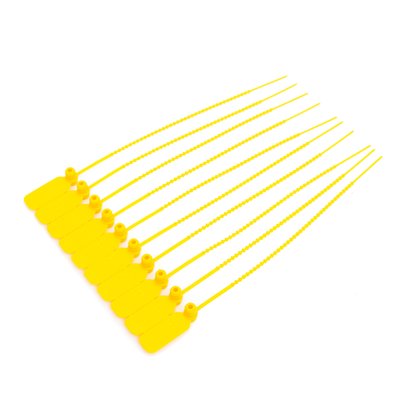 Lacre de Plástico Amarelo 1000 unidades