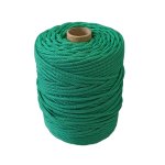 Corda Poliéster Verde 6mm rolo 150 metros