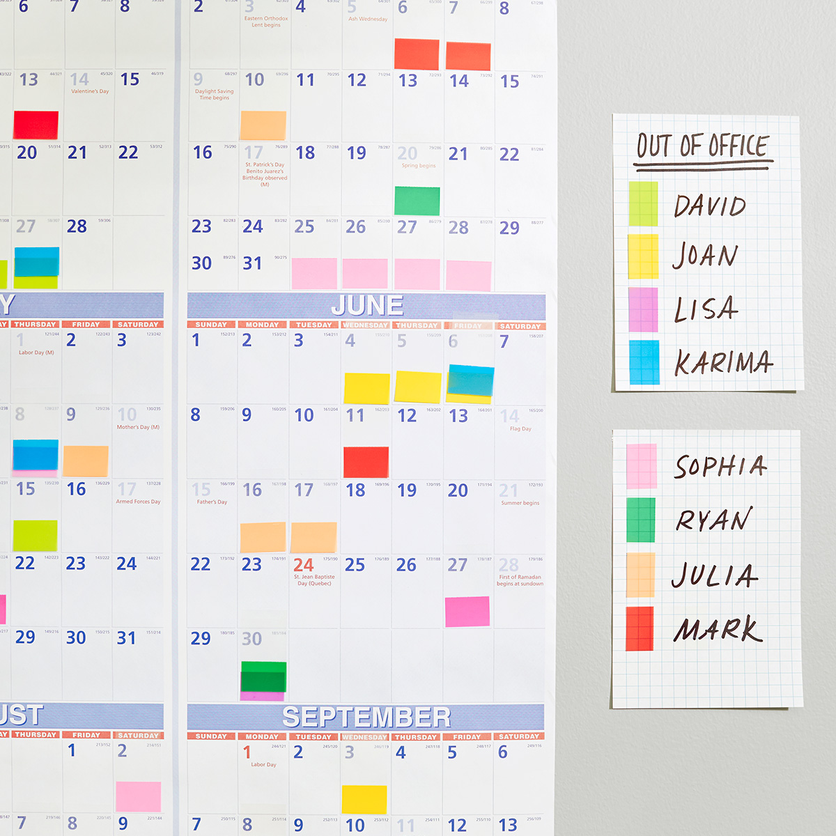 Post-it® 4 Blocos 38x50mm 50 Folhas cada Tropical Neon 3M