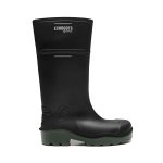 Bota de PU Cano Longo 39 Preta Bico Composite 91FPUL Ecoboots 