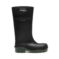 Bota de PU Cano Longo 40 Preta Bico Composite 91FPUL Ecoboots 