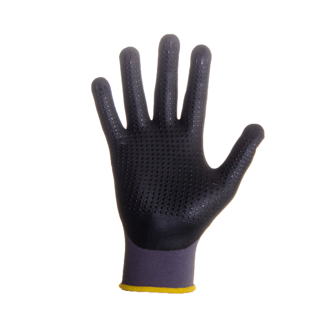Luva de Segurança Têxtil Banho Nitrílico e PU Microfoam M Volk