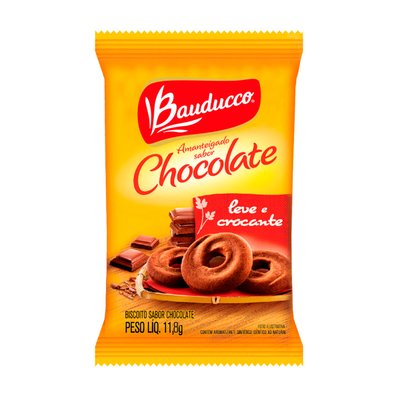 Biscoito Amanteigado Chocolate 400 Sachês | Bauducco