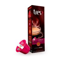 Cápsula Café Expresso 3 Corações Vibrante 10UN