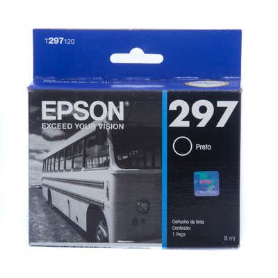 Refil de tinta T297120 de Alto Rendimento Preto - Epson