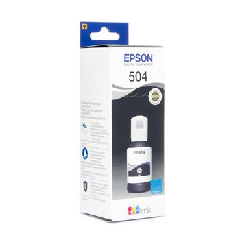 Garrafa de Tinta Original Epson T504120 Preto 127ml