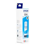 Garrafa de Tinta Original Epson T504220 Ciano 70ml