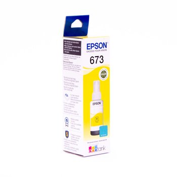 Garrafa de Tinta Original Epson T673420 Amarelo 70ml