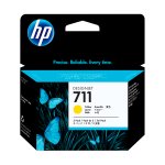 Cartucho de tinta HP 711 CZ136AB Amarelo Original|Pack c/3unid