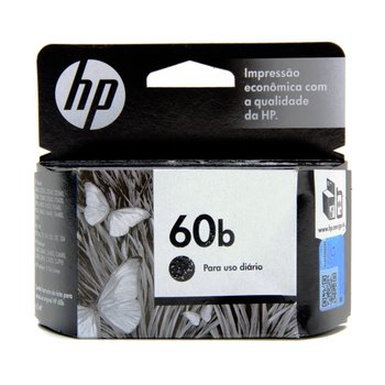 Cartucho de tinta HP 60B CC636WB Preto Original