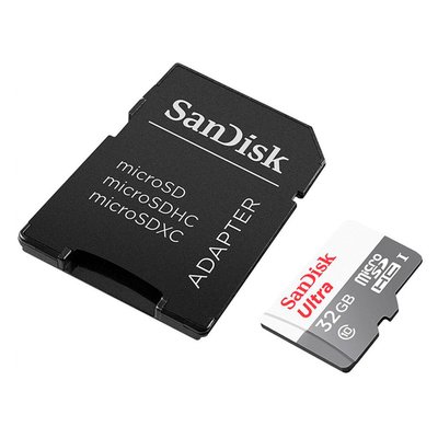 Cartão de Memória Micro SD c/ Adaptador 32Gb Classe 10 - Sandisk