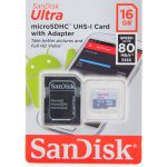 Cartão de Memória Micro SD c/ Adaptador 16Gb Classe 10 - Sandisk