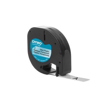 Fita Rotuladora Letratag Poliéster Dymo 16952 12mm x 4m