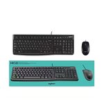 Kit Teclado e Mouse USB MK120 Logitech