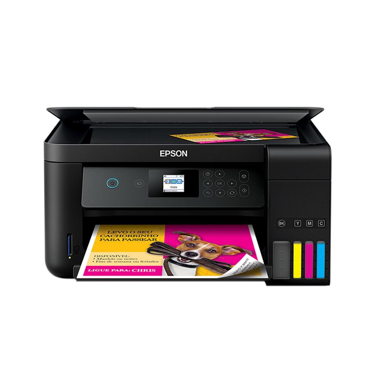 Impressora Jato de Tinta Multifuncional L4160 | Epson